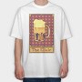 Pixelart Tarot Card the Elixir, Tricou Oversize Barbati (Unisex)
