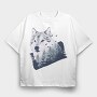 Wold Forest, Tricou Oversize Barbati (Unisex)