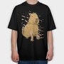 Capybara Realistic, Tricou Oversize Barbati (Unisex)