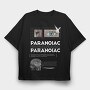 Society Paranoiac, Tricou Oversize Barbati (Unisex)