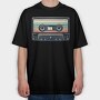 Cassete Vintage, Tricou Oversize Barbati (Unisex)