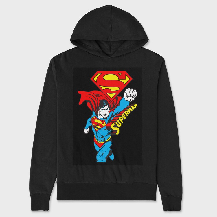 Superman 8, Hanorac Oversize Barbati (Unisex)