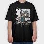 Racoon Sword, Tricou Oversize Barbati (Unisex)