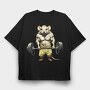 Rat Dead Lift, Tricou Oversize Barbati (Unisex)