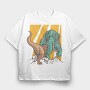 Mammoth Trex, Tricou Oversize Barbati (Unisex)