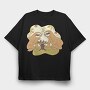 Sloths Chess, Tricou Oversize Barbati (Unisex)