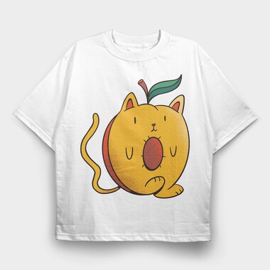 Apricat, Tricou Oversize Barbati (Unisex)