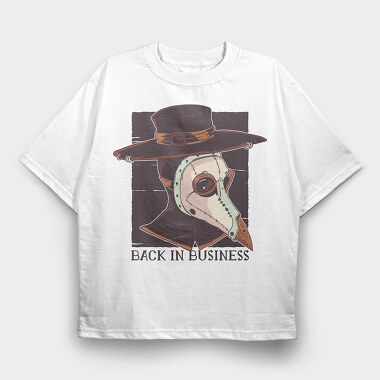 Doctor Plague, Tricou Oversize Barbati (Unisex)