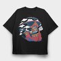 Pirate Cartoon, Tricou Oversize Barbati (Unisex)