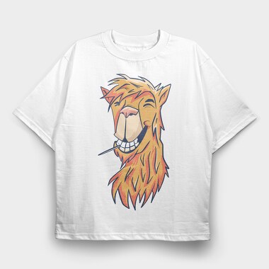 Lama Chill, Tricou Oversize Barbati (Unisex)