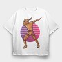 Dabbing Crash Test, Tricou Oversize Barbati (Unisex)