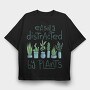 Easily Distracted by Plants, Tricou Oversize Barbati (Unisex)