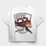 Poker Shark, Tricou Oversize Barbati (Unisex)