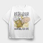 Beer Taster, Tricou Oversize Barbati (Unisex)