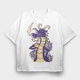 Dragon Coffe, Tricou Oversize Barbati (Unisex)