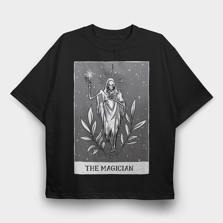 The Magician, Tricou Oversize Barbati (Unisex)