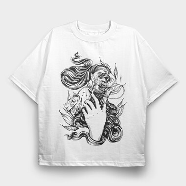 Dark 03, Tricou Oversize Barbati (Unisex)