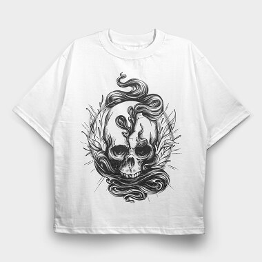 Dark 09, Tricou Oversize Barbati (Unisex)