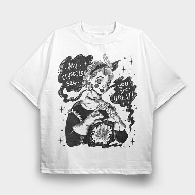 Witch 06, Tricou Oversize Barbati (Unisex)