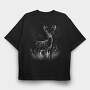 Deer, Tricou Oversize Barbati (Unisex)