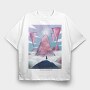 Fantasy Landscape 01, Tricou Oversize Barbati (Unisex)