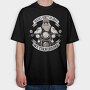 Bikers Turn Chrome, Tricou Oversize Barbati (Unisex)