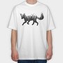 Fox Forest, Tricou Oversize Barbati (Unisex)