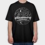 Night Landscape, Tricou Oversize Barbati (Unisex)