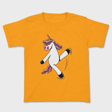 Tricou Copii, Unicorn Ice Skating