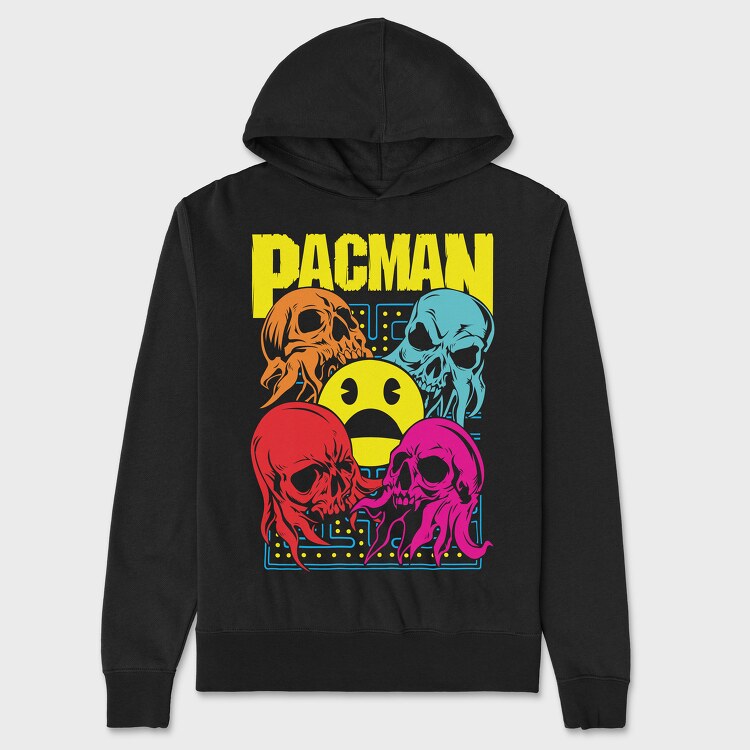 Pacman, Hanorac Oversize Barbati (Unisex)