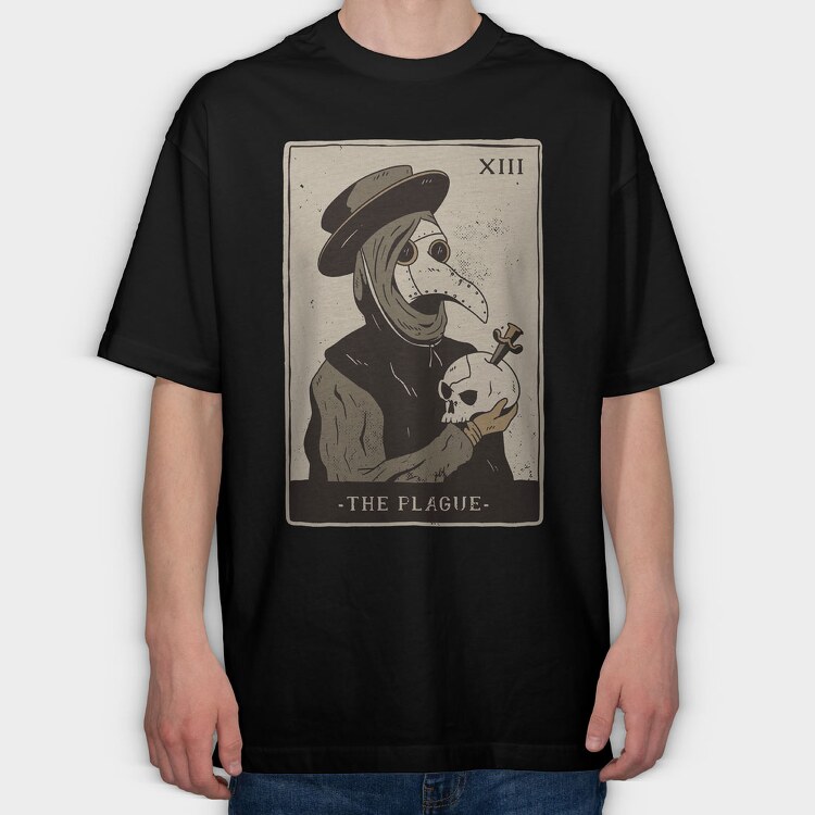 The Plague, Tricou Oversize Barbati (Unisex)