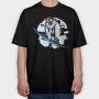 Snowboard Yeti, Tricou Oversize Barbati (Unisex)