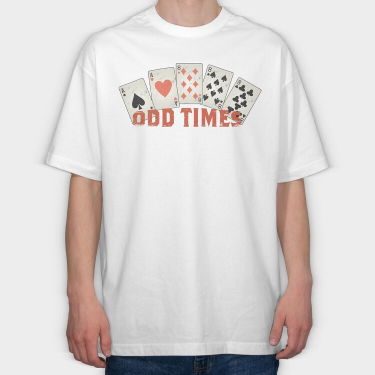 Odd Times, Tricou Oversize Barbati (Unisex)