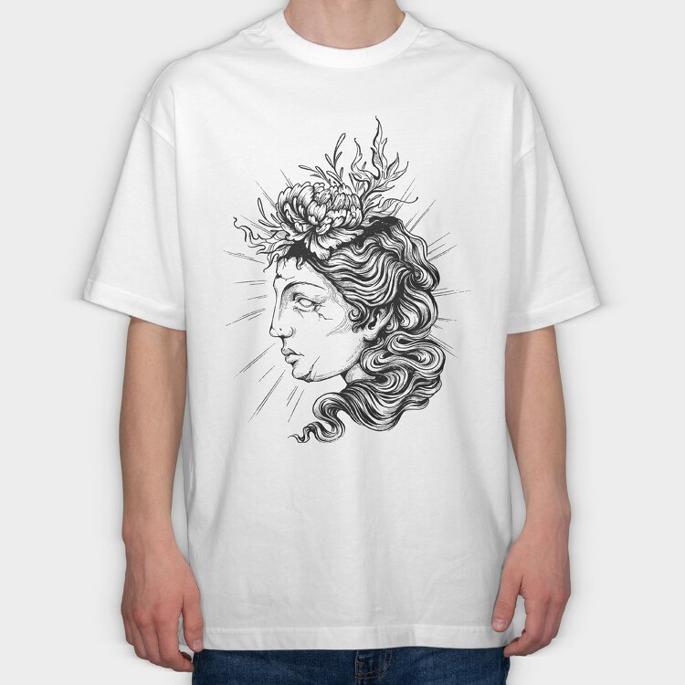 Dark 08, Tricou Oversize Barbati (Unisex)