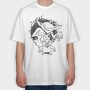 Creepy Shadow, Tricou Oversize Barbati (Unisex)