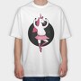 Ballet Unicorn, Tricou Oversize Barbati (Unisex)