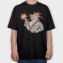 War Unicorn, Tricou Oversize Barbati (Unisex)