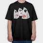 Ghost Nurse, Tricou Oversize Barbati (Unisex)