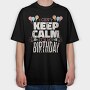 Birthday, Tricou Oversize Barbati (Unisex)