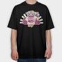Fat Unicorn, Tricou Oversize Barbati (Unisex)