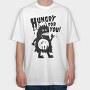 Hungry For You Monster, Tricou Oversize Barbati (Unisex)