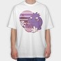 Cannibal Blueberry, Tricou Oversize Barbati (Unisex)