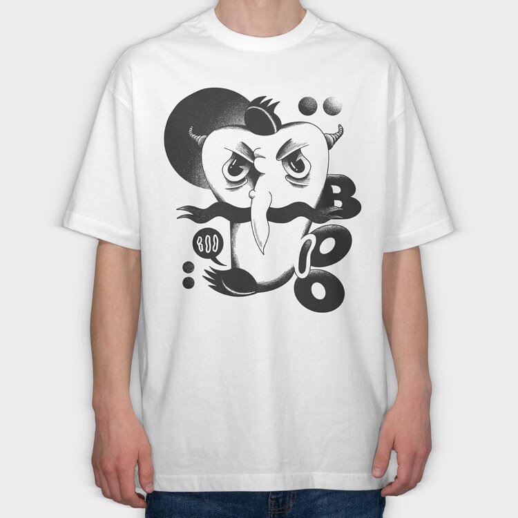 Retro Villains 02, Tricou Oversize Barbati (Unisex)