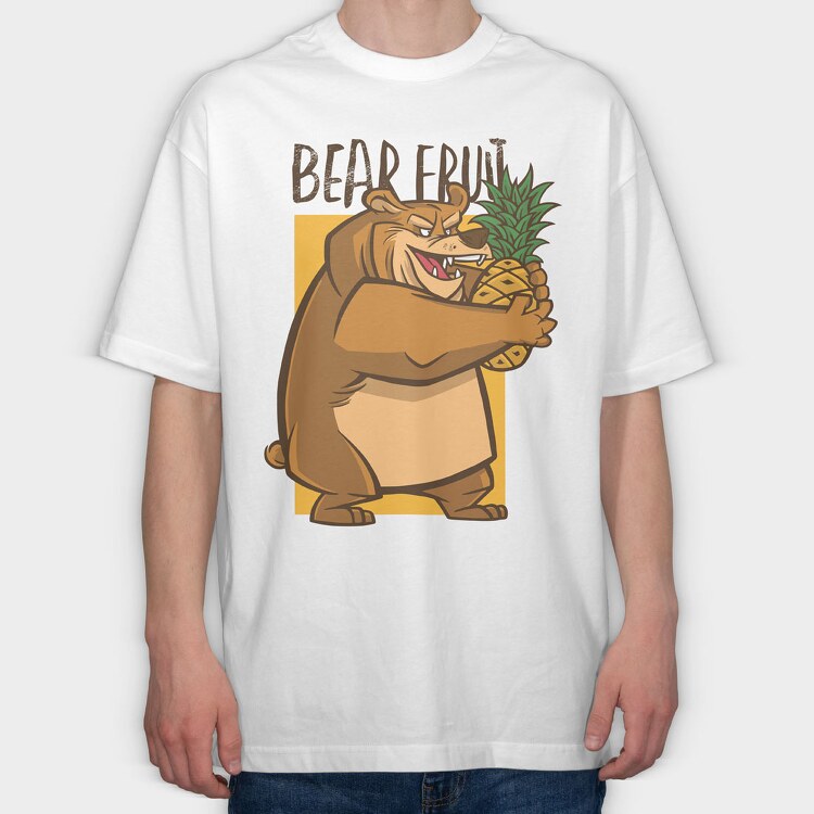 Bear Fruit, Tricou Oversize Barbati (Unisex)