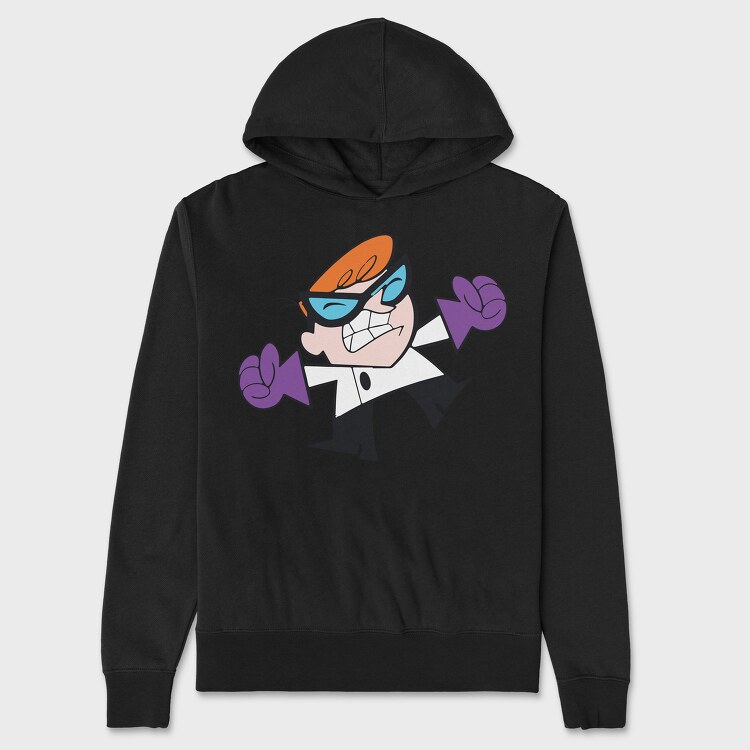 Dexter Laboratory 10, Hanorac Oversize Barbati (Unisex)