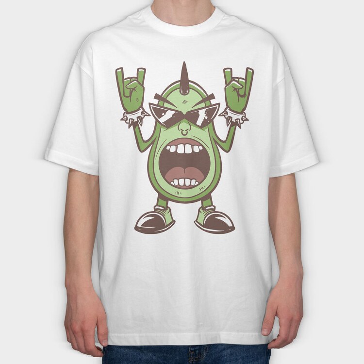 Metalavocado, Tricou Oversize Barbati (Unisex)