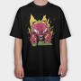 Demon Gamer, Tricou Oversize Barbati (Unisex)
