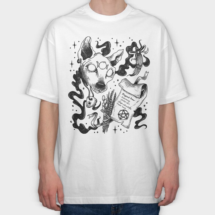 Witch 12, Tricou Oversize Barbati (Unisex)