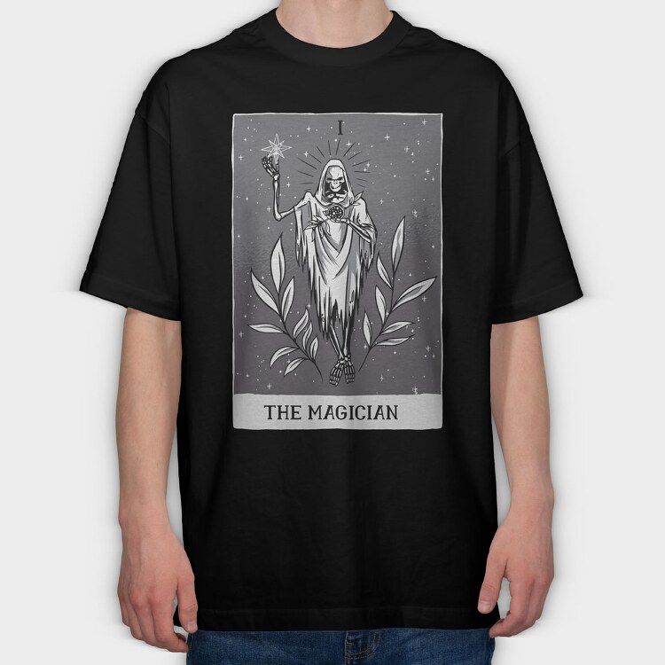 The Magician, Tricou Oversize Barbati (Unisex)