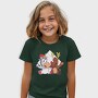 Unicorn Deer Christmas, Tricou Copii